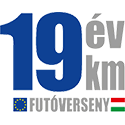 19 év - 19 km futóverseny logo